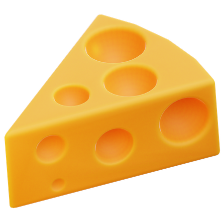 Queijo  3D Icon