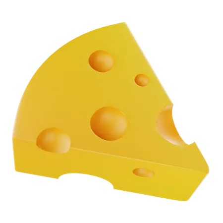 Queijo  3D Icon