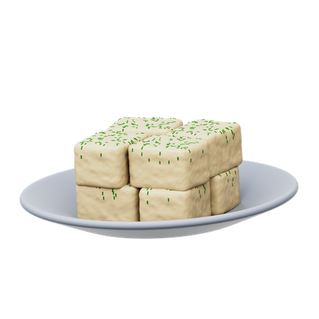 Queijo feta  3D Icon