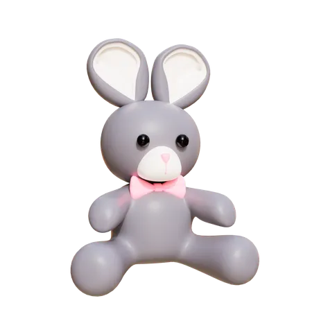 Rabbit Toy  3D Icon