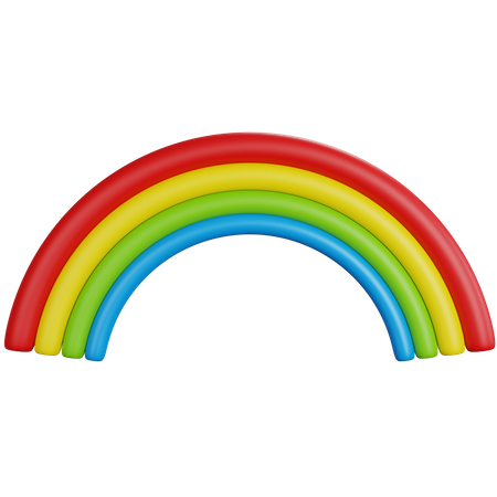 Raibow  3D Icon