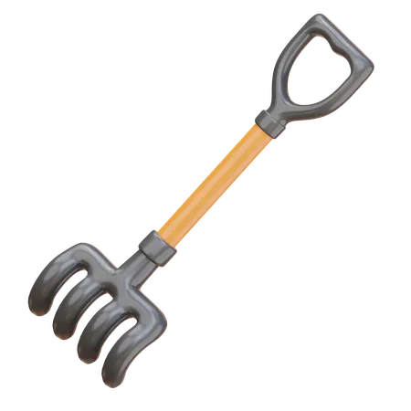 Rake  3D Icon