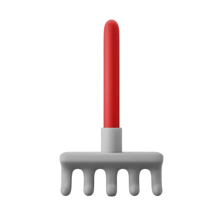 Rake  3D Icon