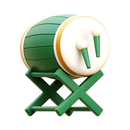 Tambour ramadan  3D Icon