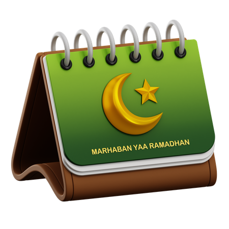 RAMADAN CALENDAR  3D Icon