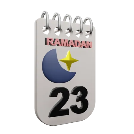 Ramadan Day 23  3D Icon