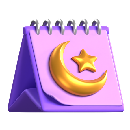 Ramadan-Kalender  3D Icon