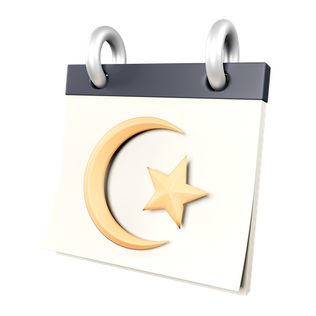 Ramadan-Kalender  3D Icon