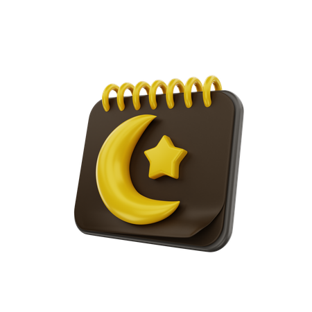 Ramadan-Kalender  3D Icon