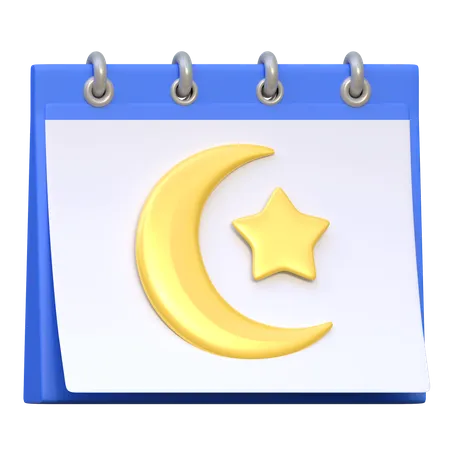 Ramadan-Kalender  3D Icon