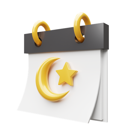 Ramadan-Kalender  3D Icon