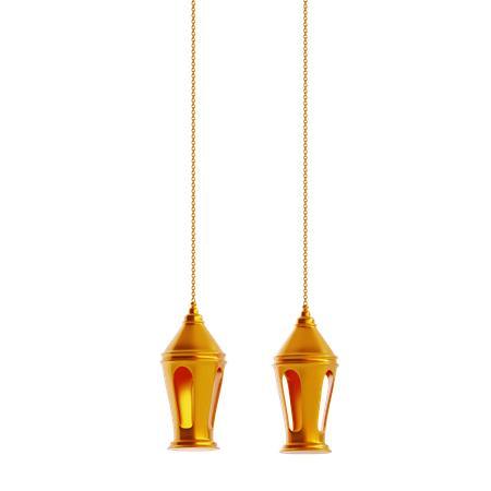 Ramadan lantern  3D Illustration