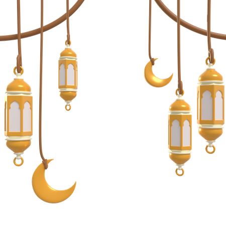 Ramadan Ornament  3D Icon