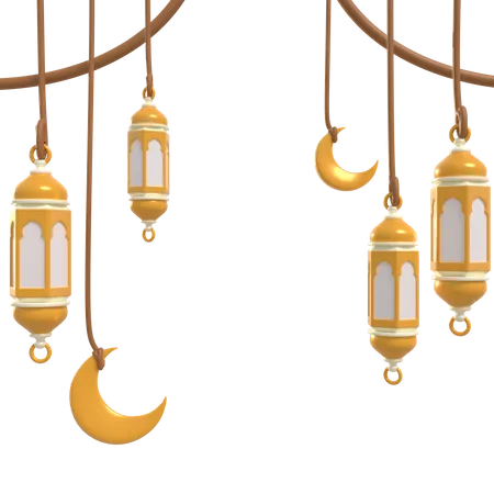 Ramadan Ornament  3D Icon