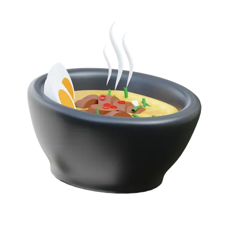 Ramen  3D Icon