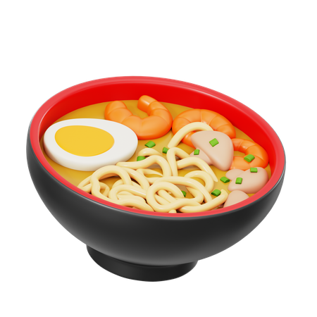 Ramen  3D Icon