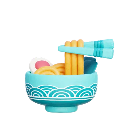 Ramen  3D Icon