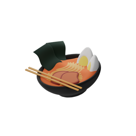 Ramen  3D Icon