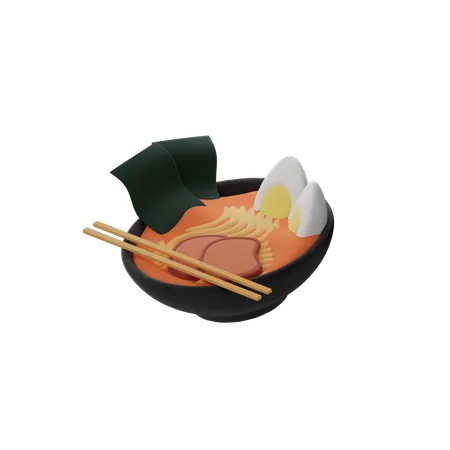 Ramen  3D Icon