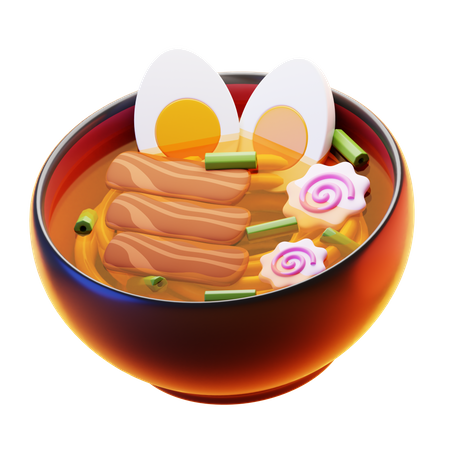 Ramen  3D Icon