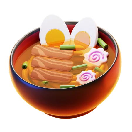 Ramen  3D Icon