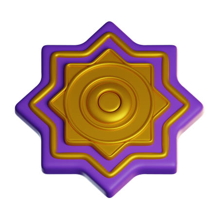 Rangoli  3D Icon