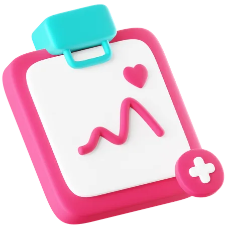 Rapport médical  3D Icon