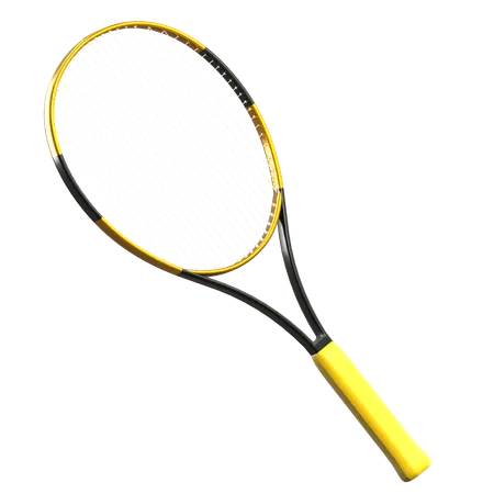 Raqueta de tenis  3D Icon