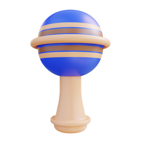 Rattle  3D Icon