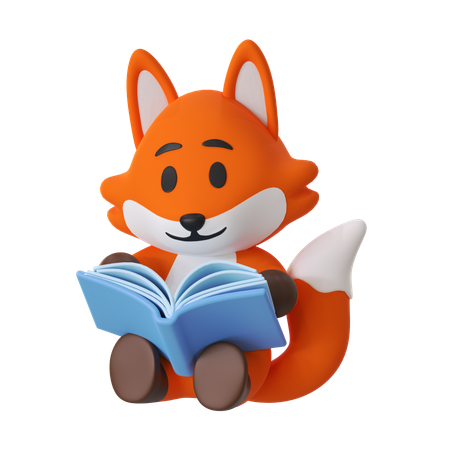 Reading  3D Icon