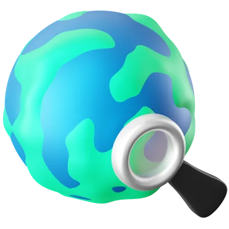 Recherche Internet  3D Icon