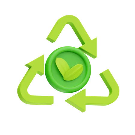 Reciclar  3D Icon