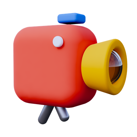 Record Video  3D Icon