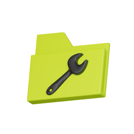 Recovery folder  3D Icon