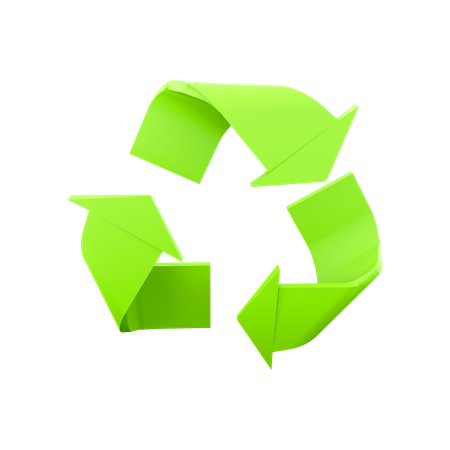 Recycle Sign  3D Icon