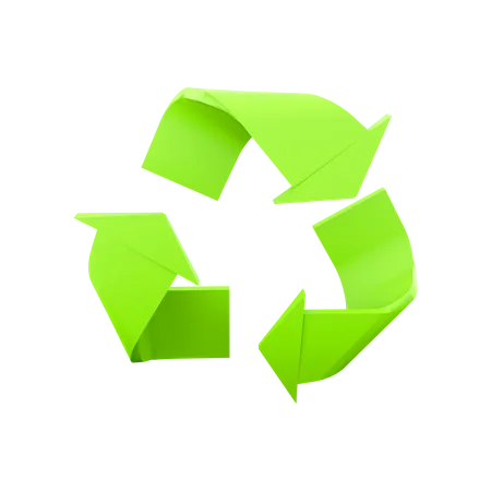 Recycle Sign  3D Icon