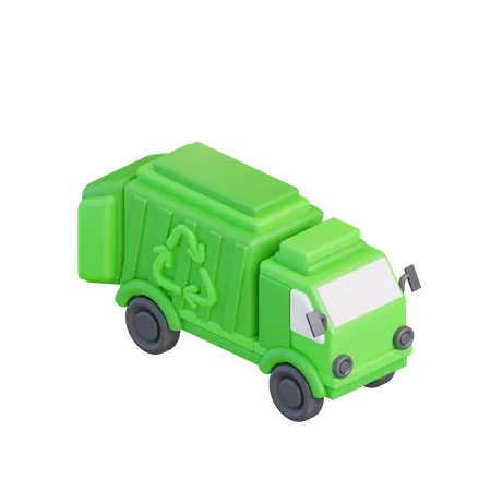 Recycling Truck  3D Icon