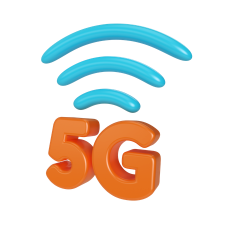 Red 5g  3D Illustration