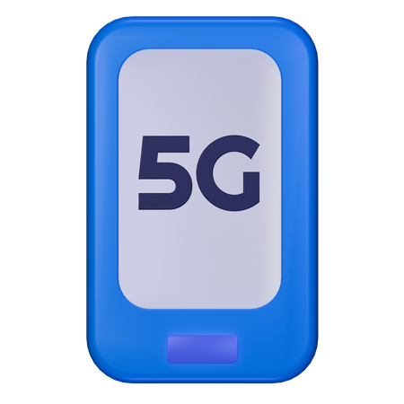 Red 5g  3D Icon