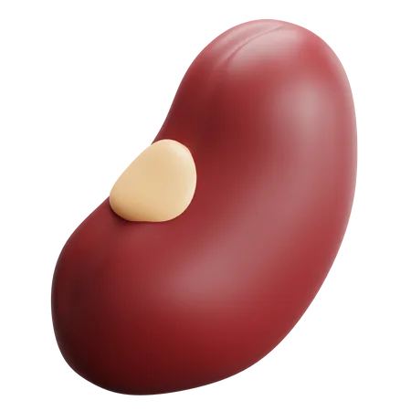 Red Beans  3D Icon