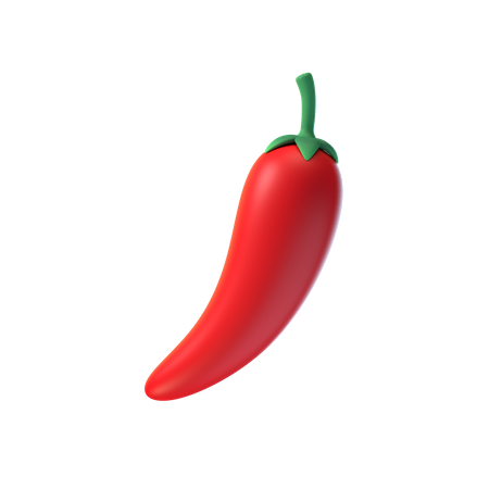 Red Chili  3D Illustration