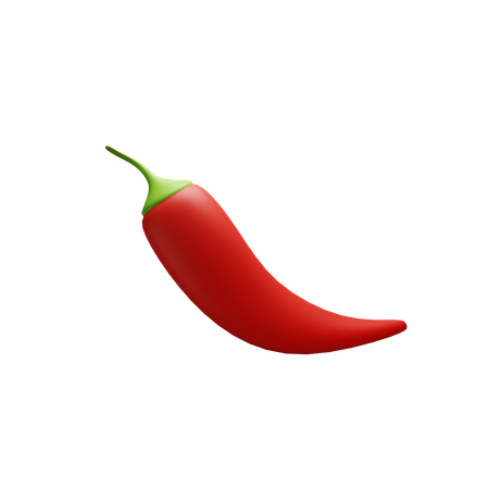 Red Chilli  3D Icon