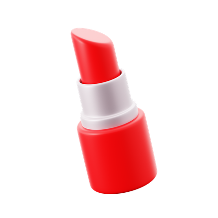 Red Lipstick  3D Icon