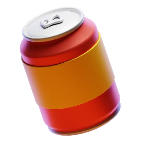 Refresco rojo  3D Icon