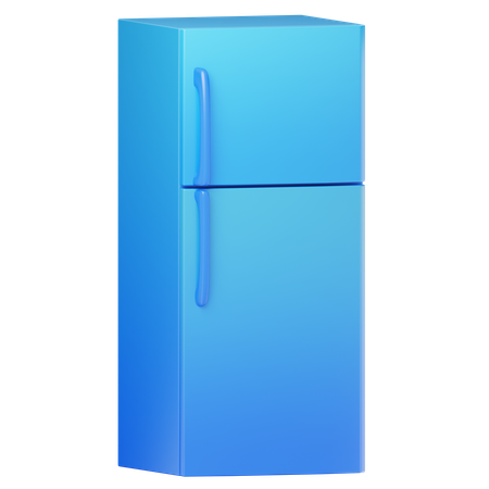 Refrigerator  3D Icon