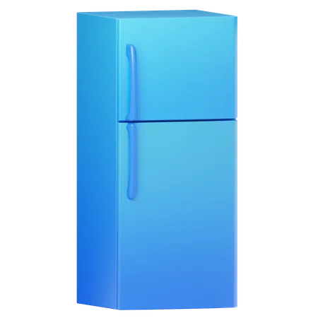 Refrigerator  3D Icon