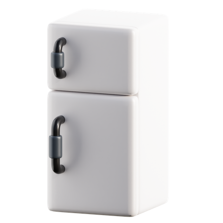 Refrigerator  3D Icon