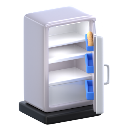 Refrigerator  3D Icon