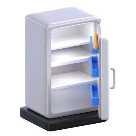 Refrigerator  3D Icon