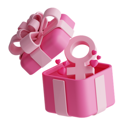 Regalo del día de la mujer  3D Icon